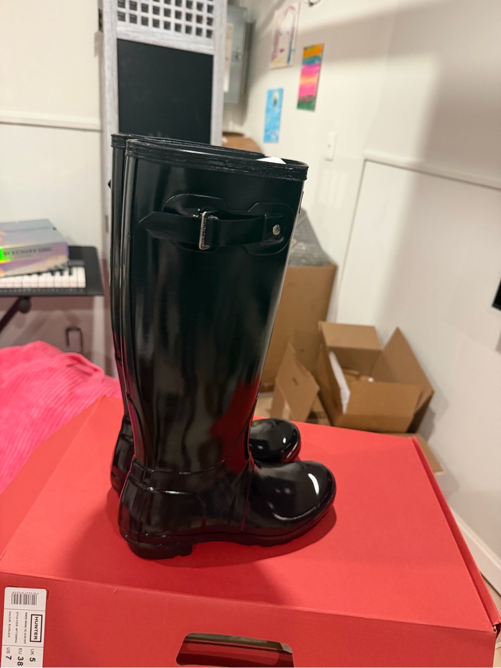 Hunter original tall gloss boot - Picture 4 of 11